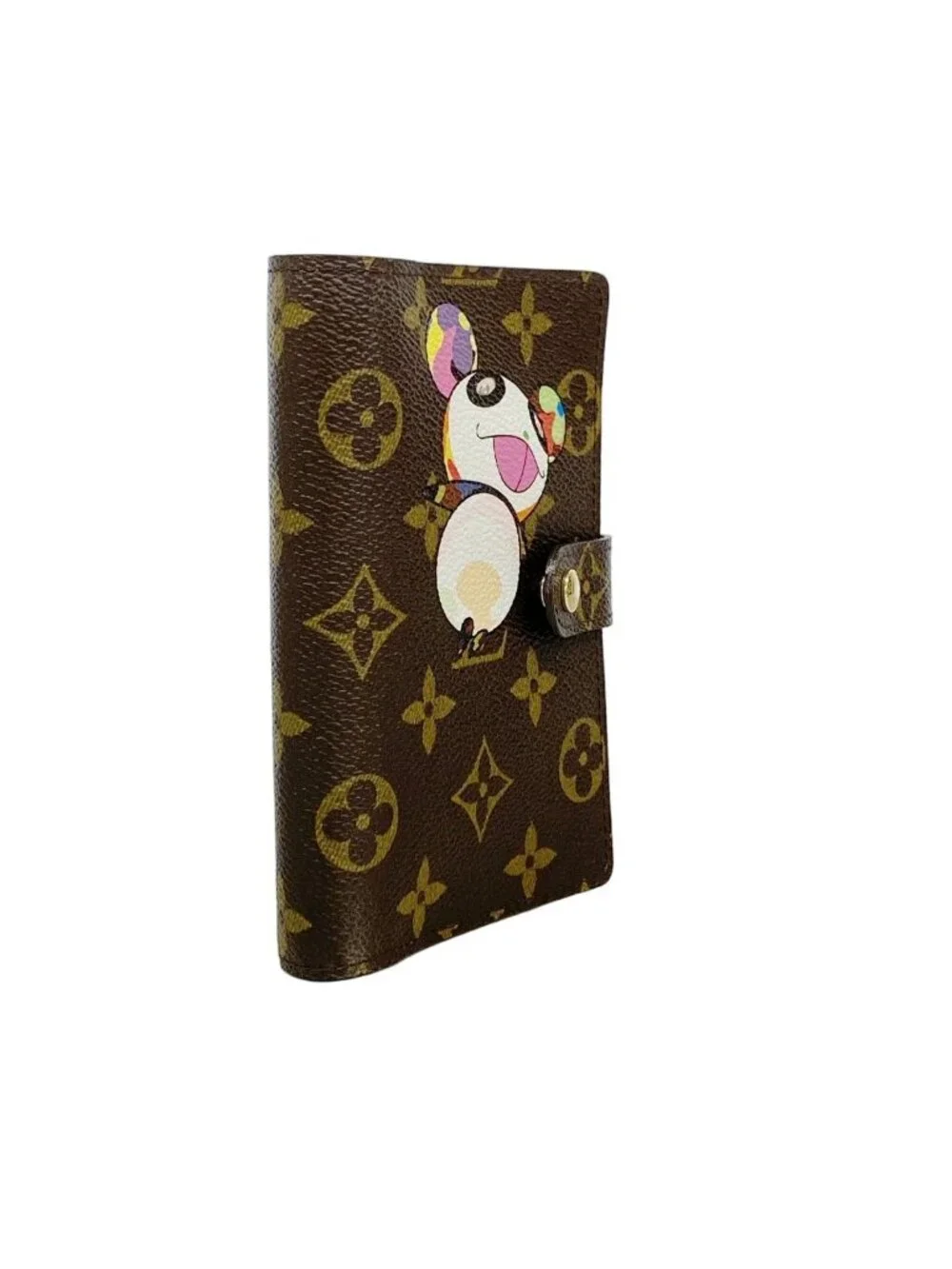 Louis Vuitton Notebook Cover Monogram Panda Agenda PM Brown
